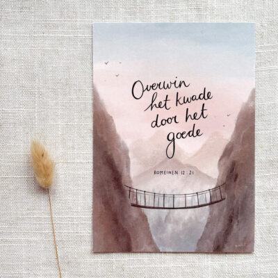 Ansichtkaart 'Romeinen 12'