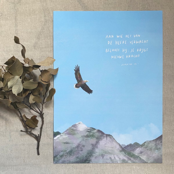 Poster A4 "Adelaar"