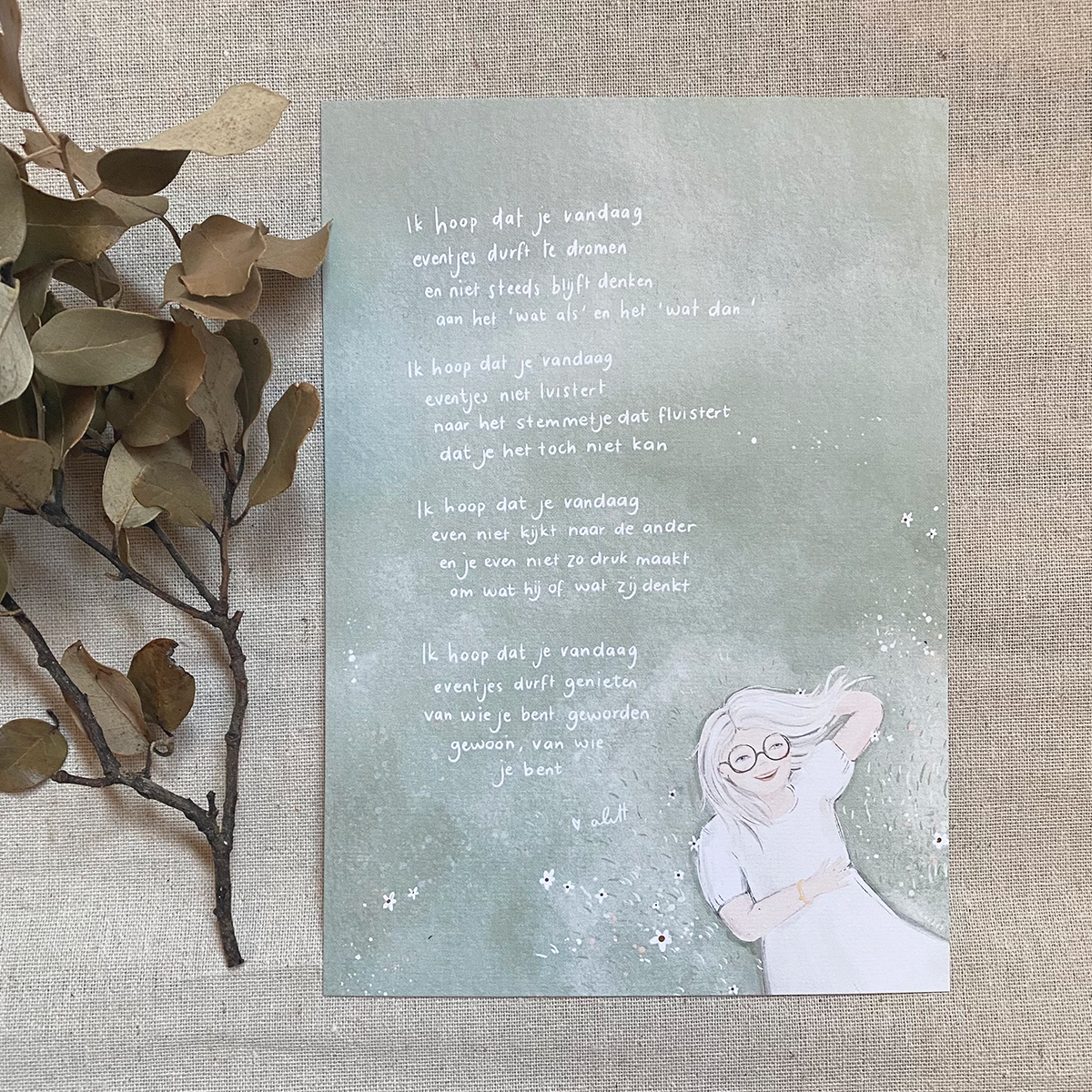 Poster A5 "Lente"
