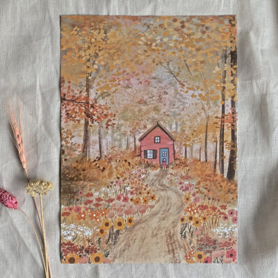 Poster A4 "Herfstillustratie"