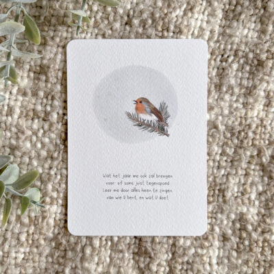 Decembercollectie 4: Vogel