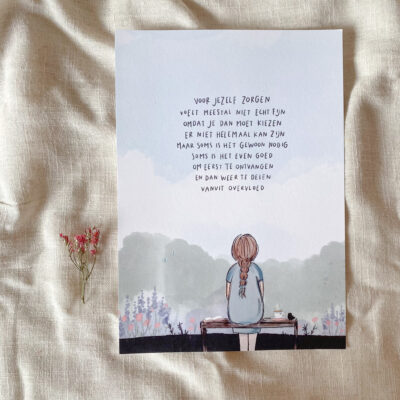 Poster A4 "Overvloed”