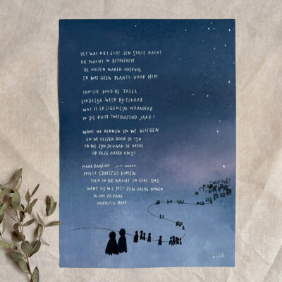 Poster A4 "Stille nacht"