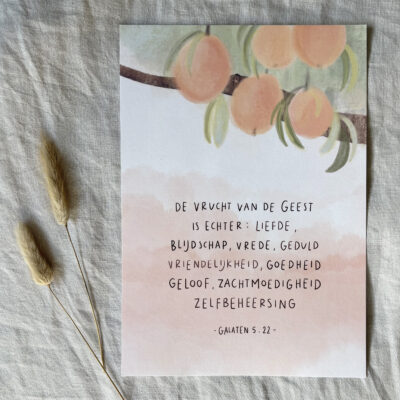 Poster A4 "Galaten 5"