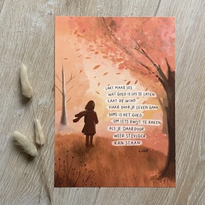 Poster A4 "Waaien 2.0”