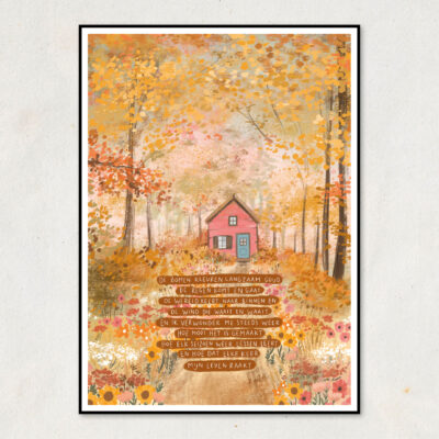 Poster A3 "Herfstgedichtje"