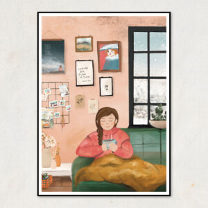 Poster A3 "Winterwarm"