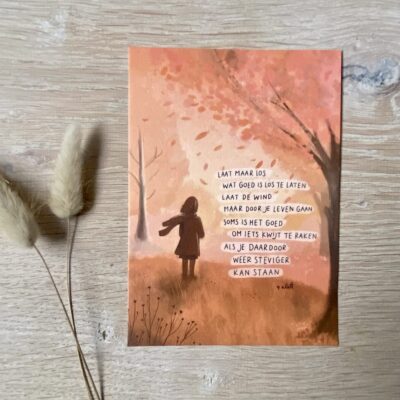 Ansichtkaart 'Waaien 2.0'