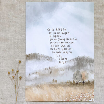 Poster A3 "Overal"